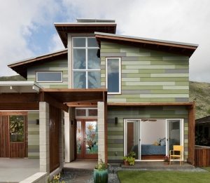 Полипропиленовые фасадные панели выглядят очень аккуратно Полипропиленовые фасадные панели выглядят очень аккуратно