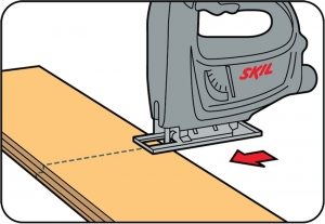 Подрезка ламинированной панели до нужного размера Подрезка ламинированной панели до нужного размера