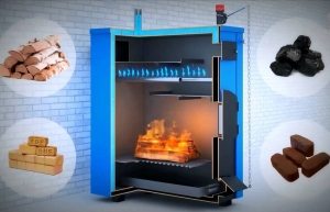 Твердотопливные котлы могут работать на дровах, угле или специальных топливных гранулах (пеллетах) Твердотопливные котлы могут работать на дровах, угле или специальных топливных гранулах (пеллетах)