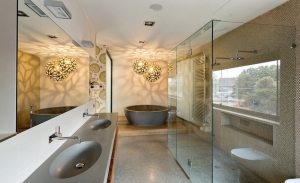 Наливные полы в ванной Наливные полы в ванной