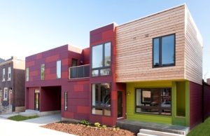 Сочетание в оформлении фасадов домов различных отделочных материалов Сочетание в оформлении фасадов домов различных отделочных материалов