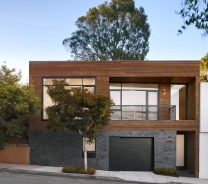 Деревянный сайдинг отлично сочетается с клинкерной плиткой Деревянный сайдинг отлично сочетается с клинкерной плиткой