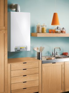 Современный электрический котел для отопления прекрасно вписывается в интерьер кухни Современный электрический котел для отопления прекрасно вписывается в интерьер кухни