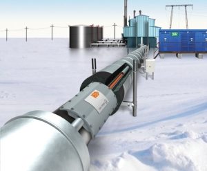 Внутренний монтаж греющего кабеля Внутренний монтаж греющего кабеля