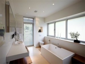 Разводка электричества в ванной скрыта потолком из гипсокартона Подвесные потолки из гипсокартона: фото, дизайн разных комнат