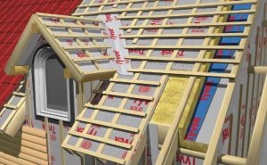 Пример обустройства кровельного "пирога" с применением металлочерепицы Пример обустройства кровельного "пирога" с применением металлочерепицы