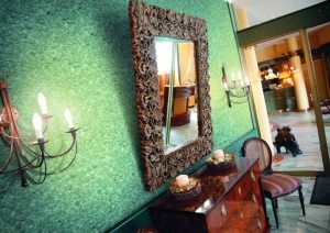 Ярко-зеленые жидкие обои Ярко-зеленые жидкие обои