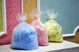 Цветная смесь для приготовления жидких обоев Цветная смесь для приготовления жидких обоев