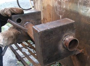 Создание печи на отработке своими руками Создание печи на отработке своими руками