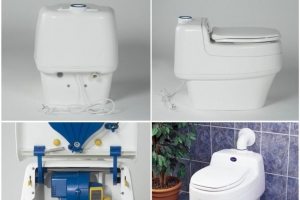 Пример инновационного биотуалета, который работает от электричества Пример инновационного биотуалета, который работает от электричества