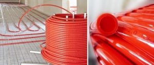 Самой распространенной для обустройства теплого пола является труба из сшитого полиэтилена Самой распространенной для обустройства теплого пола является труба из сшитого полиэтилена