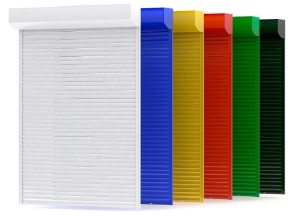 Рольставни представлены в разнообразных цветовых решениях Рольставни представлены в разнообразных цветовых решениях