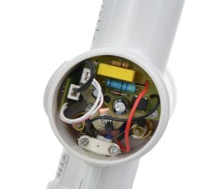 Электронная схема внутри проточного водонагревателя на кран Электронная схема внутри проточного водонагревателя на кран