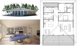 Фото и план расположения комнат одноэтажного дома Фото и план расположения комнат одноэтажного дома