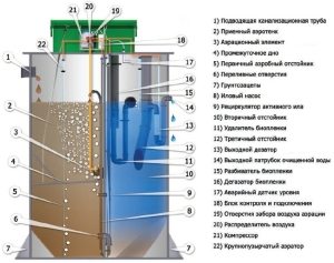 Устройство септика Устройство септика