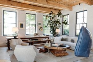 Потолок с имитацией деревянного бруса Потолок с имитацией деревянного бруса