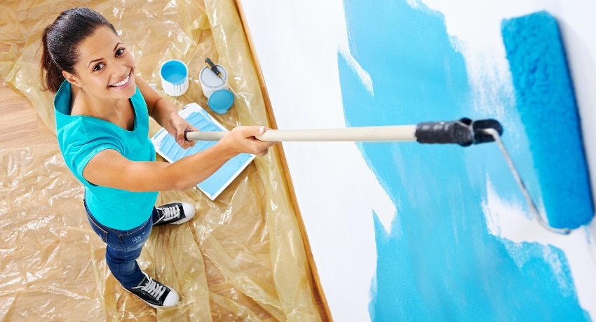Как выбрать краску для стен в квартире? Основные виды и свойства