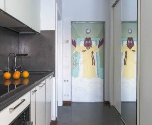 Пример креативного дизайна входной двери Пример креативного дизайна входной двери