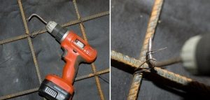 Крючок для вязки арматуры из шуруповерта Крючок для вязки арматуры из шуруповерта