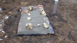 Шаг 10: гидроизоляция, засыпка землей и утепление Шаг 10: гидроизоляция, засыпка землей и утепление