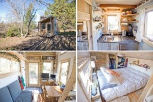 Пример обустройства однокомнатной дачной бытовки Пример обустройства однокомнатной дачной бытовки