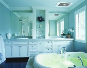 Приточно-вытяжная вентиляция обеспечит здоровый микроклимат в ванной комнате