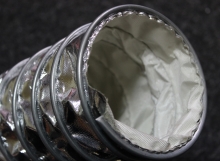 Тканевые гофрированные воздуховоды из полиэстра не требуют дополнительного утепления, так как не притягивают конденсат Тканевые гофрированные воздуховоды из полиэстра не требуют дополнительного утепления, так как не притягивают конденсат