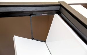 Верхний механизм складывания створок двери-гармошки Верхний механизм складывания створок двери-гармошки