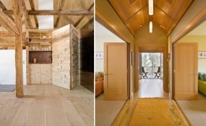 Использование деревянных складных дверей в интерьере Использование деревянных складных дверей в интерьере