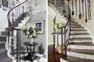 Кованные перила придают лестнице красоту и неповторимость Кованные перила придают лестнице красоту и неповторимость
