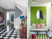 Использование контрастных цветов в современном интерьере прихожей Использование контрастных цветов в современном интерьере прихожей