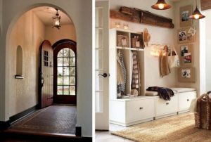 Различные варианты оформления интерьера прихожей в частном доме Различные варианты оформления интерьера прихожей в частном доме