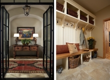 Различные варианты оформления интерьера прихожей Различные варианты оформления интерьера прихожей