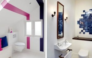 Яркие цветные вставки оживят комнату, окрашенную в белый цвет Яркие цветные вставки оживят комнату, окрашенную в белый цвет