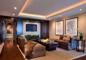 Парящие натяжные потолки отлично подойдут для ценителей оригинального дизайна Парящие натяжные потолки отлично подойдут для ценителей оригинального дизайна