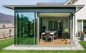 Лаконичный современный дизайн закрытой веранды Лаконичный современный дизайн закрытой веранды