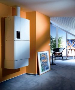 Настенный вариант газового котла Настенный вариант газового котла