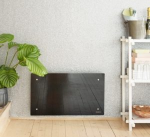 Стеклокерамическая панель нагревает воздух и создает естественную конвекцию Стеклокерамическая панель нагревает воздух и создает естественную конвекцию