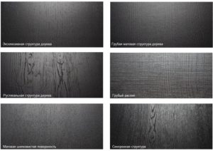 Различные фактуры поверхностей, предлагаемые производителем Wineo (Германия) Различные фактуры поверхностей, предлагаемые производителем Wineo (Германия)