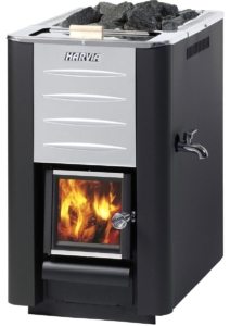 Печь со встроенным баком для нагрева воды Печь со встроенным баком для нагрева воды