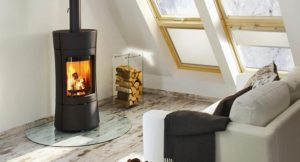 Стильное оформление печи на дровах в современном интерьере Стильное оформление печи на дровах в современном интерьере