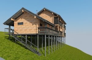 Свайно-ростверковый фундамент обычно применяется на рыхлых, водонасыщенных грунтах Свайно-ростверковый фундамент обычно применяется на рыхлых, водонасыщенных грунтах