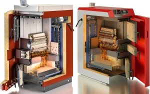 Устройство котла на твердом топливе Устройство котла на твердом топливе