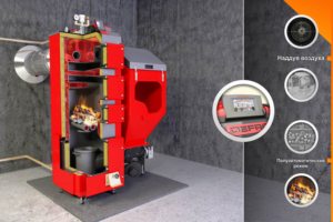 Твердотопливный котел в полуавтоматическом режиме Твердотопливный котел в полуавтоматическом режиме