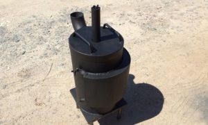 Самодельный котел длительного горения "Бубафоня" с вертикальной топкой Самодельный котел длительного горения "Бубафоня" с вертикальной топкой