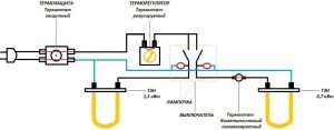 Схема устройства защиты бойлера от перегрева Схема устройства защиты бойлера от перегрева