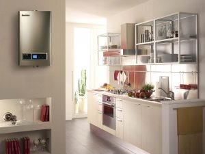 Плоский водонагреватель накопительного типа отличается привлекательным внешним видом Плоский водонагреватель накопительного типа отличается привлекательным внешним видом