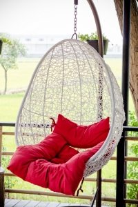 Мобильные подвесные качели-кресло с металлическим каркасом Мобильные подвесные качели-кресло с металлическим каркасом