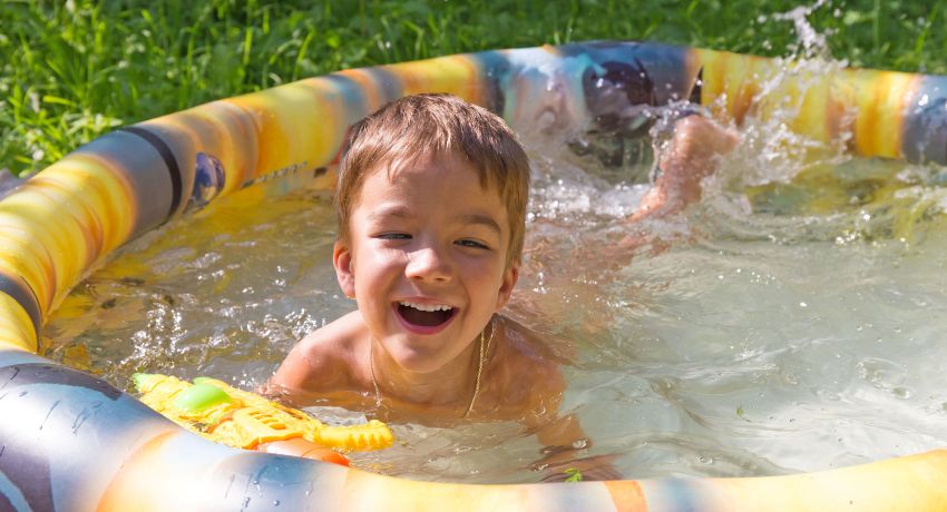 Детские бассейны для дачи: море удовольствия для малышей