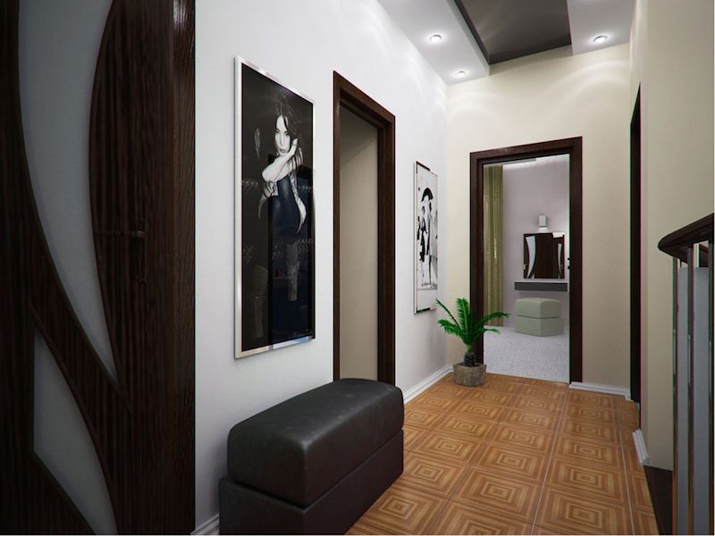 Дизайн прихожей в квартире: фото оригинального оформления маленького коридора